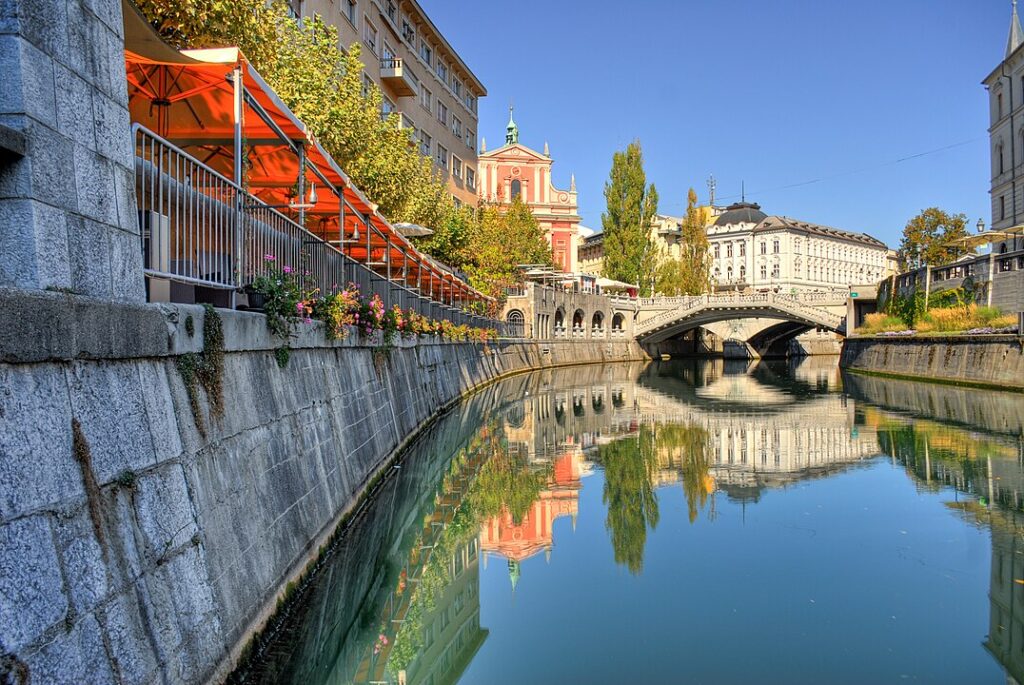 Ljubljana_Foto Mihael Grmek_eigenes Werk_CC BY-SA 3.0, Wikipedia Foto von Ljubljana