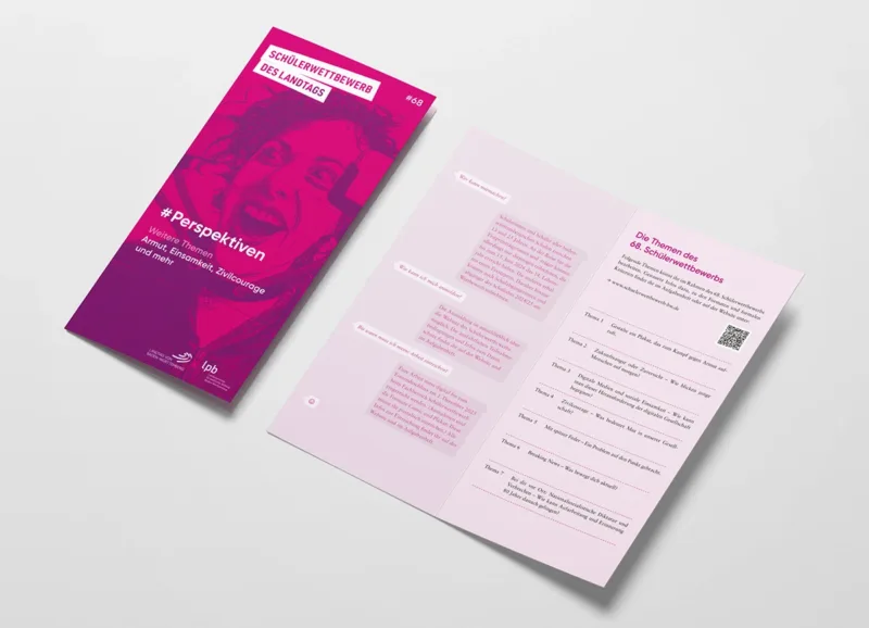 Flyer – 68. Schülerwettbewerb