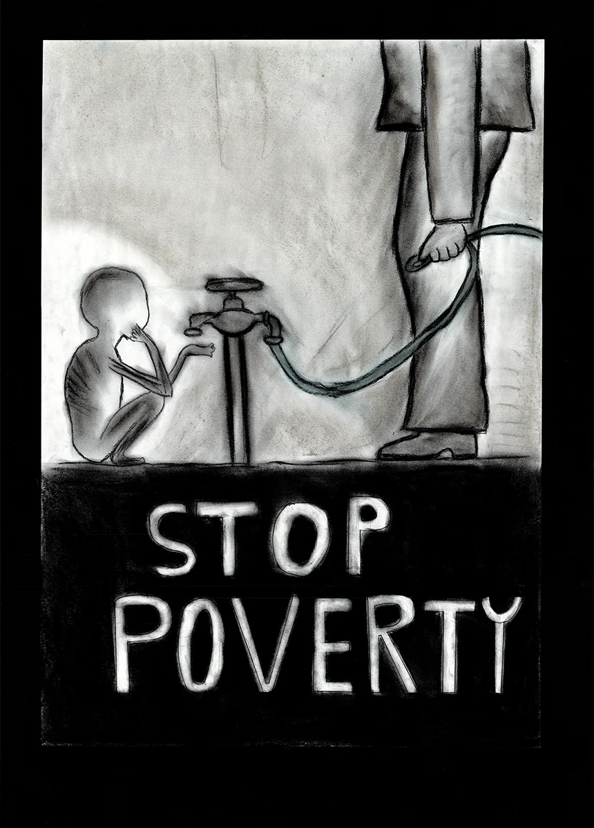 Lia Bruder und Ivana Mirchovska – Stop Poverty, Realschule