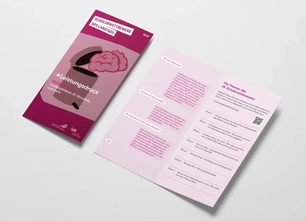 Flyer – 68. Schülerwettbewerb